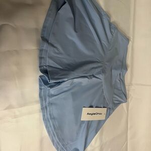 AegisChic Light Blue Skorts